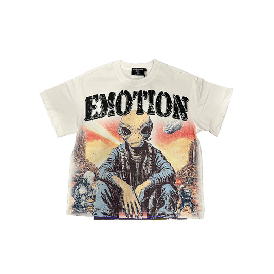 White “Invasion” Tee