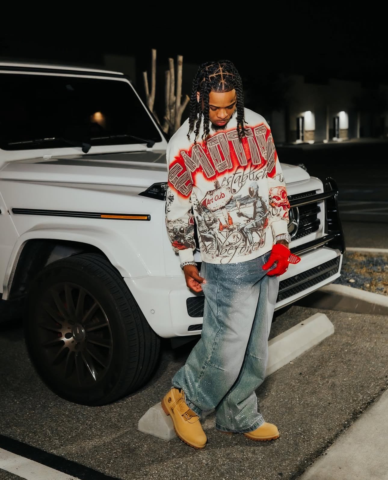 Cream ‘Art Club’ Long Sleeve